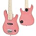 Best Choice Products 30in Kids 6-String Electric Guitar Beginner Starter Kit w/ 5W Amplifier, Strap, Case, Strings, Picks - Pink