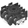 11 PIN OCTAL Standard Relay or Timer Socket w DIN Mount
