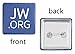 JW.ORG Buttons Jehovah's Witnesses Button Perfect Present For Jw.org (Square-10 Pack)