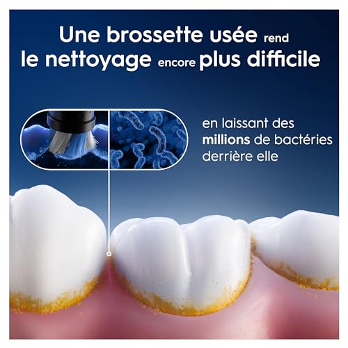 Brossettes de Rechange Ultimate Clean, lot de 6, Noires