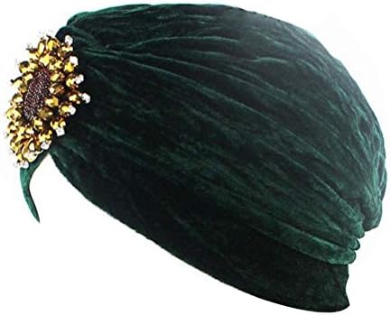 DECOUTwist Pleated Hair Wrap Stretch Turban 0353