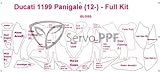 2012 Ducati 1199 Panigale Ventureshield Ultra Clear Bra Full Kit