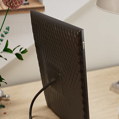 nixplay Smart Digital Picture Frame 15.6 Inch, Share Video Clips and