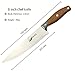 Chefs Knife - Osaak - Pro 8-inch silver kitchen Chef Knife stainless steel professional cool Sharp master blade Specialty Use to Slice,Dice,Chop, Mincing Fish Meat Fruits Vegetable Bread Cake Tomato
