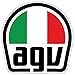 AGV Amisano Gino Valenza Italian motorcycle racing helmet sticker decal 4