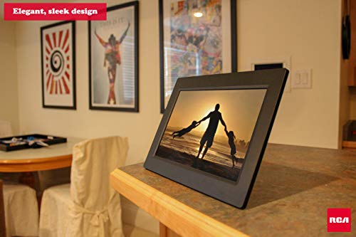 RCA 10 inch Wi-Fi Cloud Digital Photo Frame | The RCA Frame, 8GB Internal Storage, Touch Screen Slideshow Picture Frame. Instantly Sharing Memories. Worldwide Connectivity. - Thumbnail 6