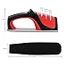 METALBAY Manual Knife Sharpener System, Professional Kitchen Chef Sharpening Kit, Small 3-in-1 Diamond Knife Sharpening Jip for Repairing, Restoring, Polishing (Safe and Portable)