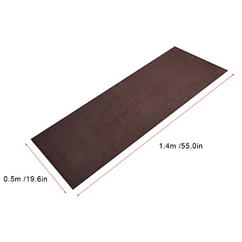 Richer-R Speaker Grill Cloth, 1.4m x 0.5m Fabric Dustproof Protective Cloth Cover Stereo Audio Speaker Mesh Grill Cloth Black/Brown/Gray(Brown) - Thumbnail 5
