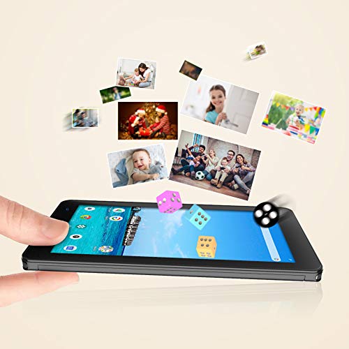Dragon Touch M7 Tablet Android 9.0 Tablet 7 Pulgadas 1024x600 HD IPS Procesador Quad Core 2GB RAM 16GB ROM WiFi Bluetooth Doble Cámara Negro