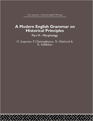 A Modern English Grammar On Historical Principles Volume 6 Otto Jespersen Collected English Writings Kindle Edition By Jespersen Otto Christophersen P Haislund Niels Schibsbye Knud Reference Kindle Ebooks Amazon Com