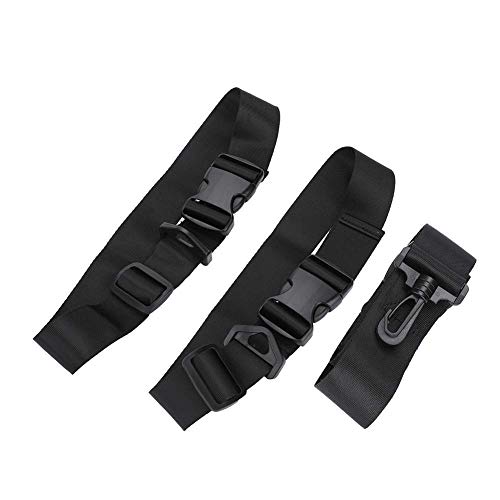 Keenso Snowboard Strap, Nylon Snowboard Sleeve Carry Strap Bindings Yoga Mat Shoulder Sling Carrier Ski Accessory
