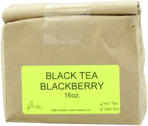 Hale Tea Black Tea, Blackberry, 16-Ounce