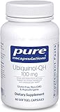 Pure Encapsulations - Ubiquinol-QH 100 mg - Hypoallergenic Supplement - Active Antioxidant Form of CoQ10 - 60 Softgel Capsules