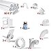 Central Vacuum 3-Inlet Installation Kit & 80 feet of Pipe All in a Box