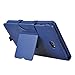 Tab E 8.0 Keyboard case, KuGi ® Samsung Galaxy Tab E 8.0 case - High quality Ultra-thin Detachable Bluetooth Keyboard Stand Portfolio Case / Cover for Samsung Galaxy Tab E 8.0 tablet(Blue)