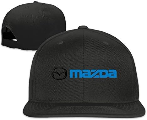 Mazda Logo Baseball Hat With Flat Brim