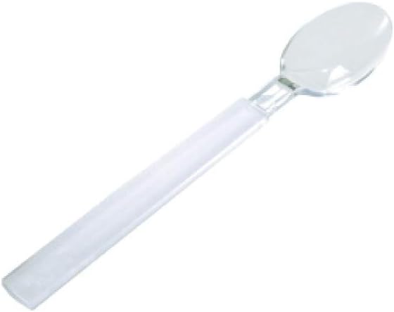 Duni 'Libra' Clear Plasic Coffee Spoon, Pack of 12