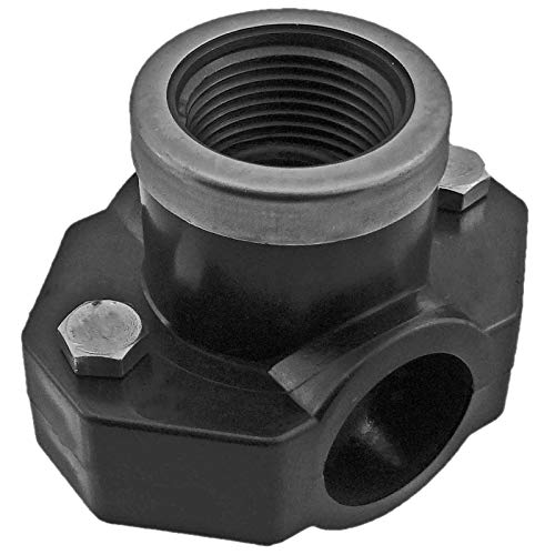 PP Fitting Anbohrschelle mit Innengewinde Verschraubung Klemmverbinder für PE-Rohr 20 - 50 mm | Wunschgröße auswählen…