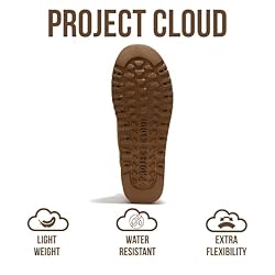 Project Cloud 100% Genuine Leather Ankle Boots for
