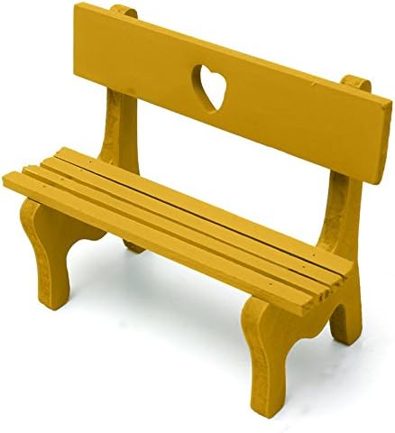 NEWNESS WORLD 1 Pc Wooden Mini Furniture Decorative Crafts for Wedding DIY Crafts Photography Props/Home Decoration Ornaments