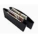 Black Car Seat Side Pocket Caddy Car Seat Slit Pocket Catcher Organizer - Pair
