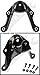 APDTY 833122 Rear Leaf Spring Front Hanger Bracket