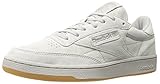 Reebok Men's Club C 85 TG Fashion Sneaker, Steel/Carbon-Gum, 8.5 M US