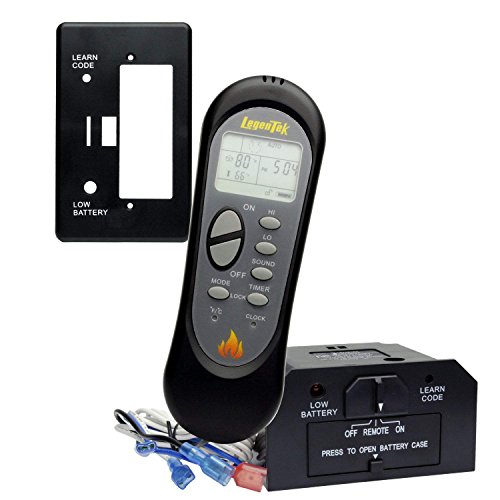 Hearth Products Controls Acumen Ultrasonic Thermostatic Fireplace Remote Control (TRX-25)