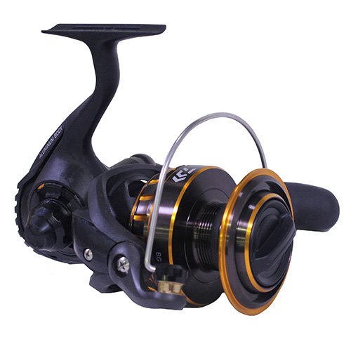Daiwa bg5000/1002mh bg pre-mounted saltwater spinning c…