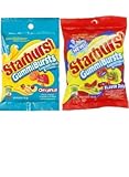 Starburst Gummiburstst 6oz Bags 2 Pack 1 Original And 1 Flavor Duos Combo Bundle Peg Bags