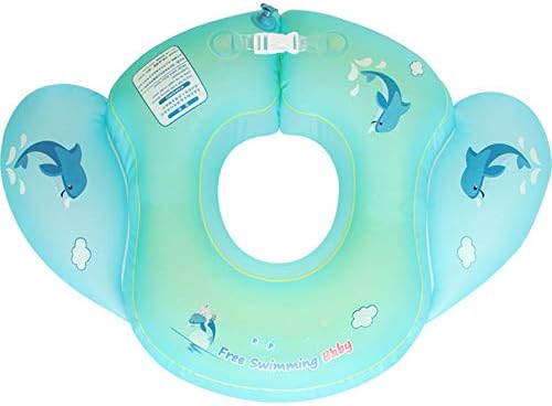 LXMBox Baby Swimming Circle/Children's Underarm Ring/Float/Waist Ring, Inflatable, Safety Anti-Turnback, Kids Swim Pool for 0-6 Years Old,S