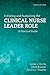 Initiating and Sustaining the Clinical Nurse Leader Role: .
