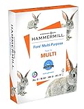 Hammermill Paper, Fore Multipurpose Paper, 8.5 x 11 Paper, Letter Size, 24lb Paper, 96 Bright, 1 Ream / 500 Sheets (103283R) Acid Free Paper