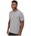 NIKE Men's Dri-FIT Cotton 2.0 Tee, Carbon Heather/Carbon Heather/White, Small
