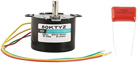 ROSEBEAR 1PC AC220V Electric Motor Miniature Low Speed Synchronous Motor CW/CCW