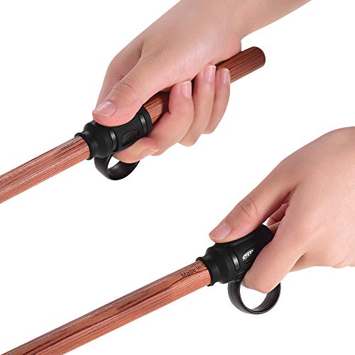 Muslady 2pcs Drum Stick Control Clip ABS + Silicone Material Drumsticks Accessories for Drummer Beginner (#5/#7 optional)