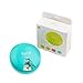 Pill Organizer Portable BPA-Free Pill Case with 360 Degree Rotation 7 Compartments Week Marks Pill Container Blue By iYaYoo