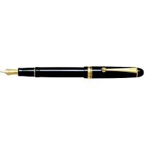 PILOT 万年筆 CUSTOM 74 14K　ニブ：FM Pilot Custom 74 Fountain Pen in Smokey Black with Silver