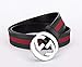 Trzok Man's Fashion Leather Alloy Buckle G Belt (34