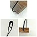 Amazing Roo Floating Shelves Wall Mounted Set of 3, Wood Wall Shelves with Black Metal Brackets, Storage Rack for Living Room/Kitchen/Bathroom/Bedroom/Office
