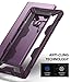 Ringke Fusion-X Compatible with Galaxy Note 9 Case, Clear Back Heavy Duty Shockproof TPU Rugged Bumper Phone Cover - Lilac Purple