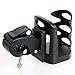 DHYSTAR Indoor Cycling Exercise Bike Water Bottle Holder, Drink Cup Bottle Mount Cage Bracket Stand for Stationary Gym Handlebar on Spin Bike, Exercise Spinning Bike Trainer Bicycle, Easy Adjustable