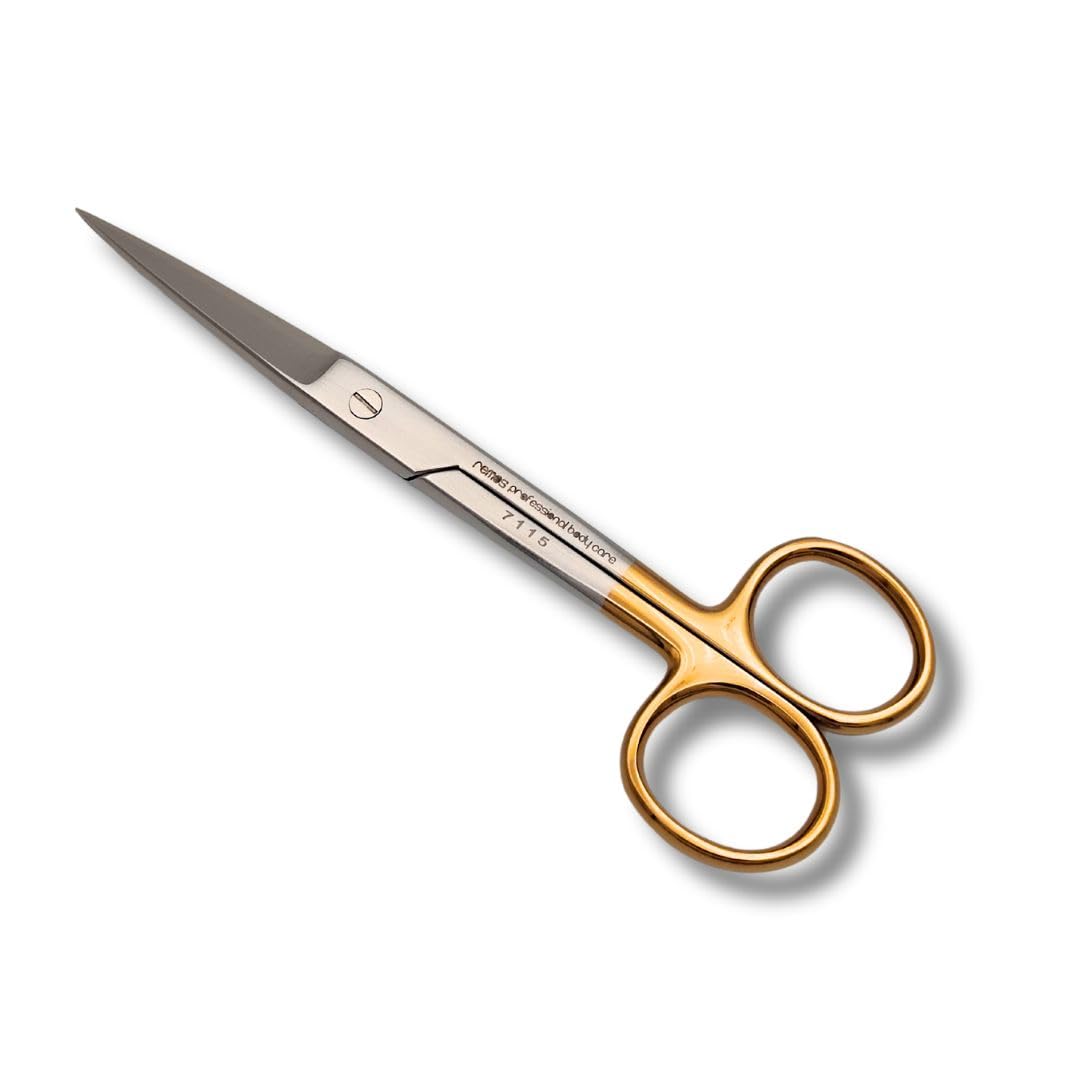 Scissors with Carbide Cutting Edge - Wide - Stainless 14 cm