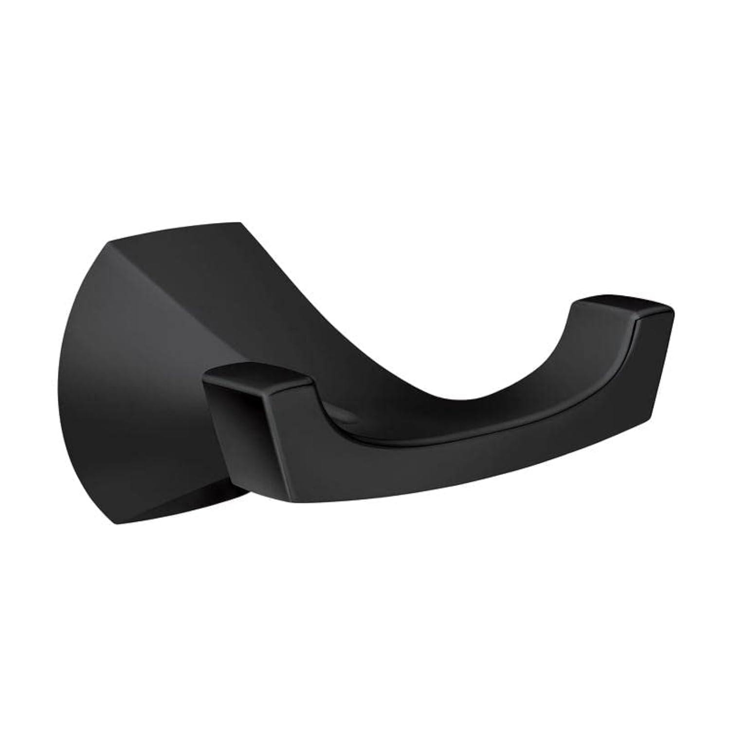 Photo 1 of Moen MY8703BL Lindor Matte Black Double Robe Hook Matte Black