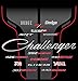 JH Design Men's Dodge Challenger T-Shirt Short Sleeve Crew Neck Shirt (2X, Black)