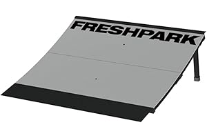 Freshpark Industries | Launch Ramp | Skateboard, BMX, Scooter, RC, and More | Foldable, Portable, Durable | 16" Tall x 47" Wide | from Beginners to Advanced | Ready for Blast Off