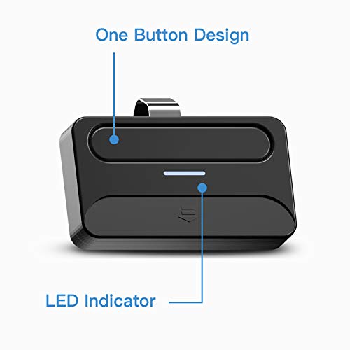 Garage Door Opener Remote, Purple Learn Button Compatible with
