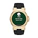 Michael Kors Access, Men’s Smartwatch, Dylan Gold-Tone Stainless Steel with Black Silicone, MKT5009