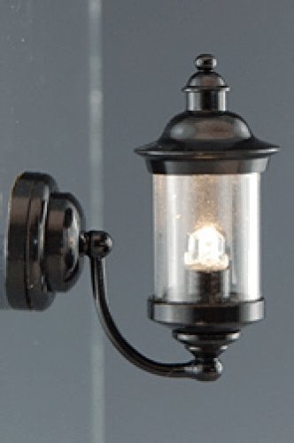 Unbekannt Creal 2223 Wandlampe Laterne Led Mit Batterie Silber 1