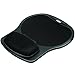 Fellowes Easy Glide Gel Mouse Pad Wrist Rest - Black (93730)